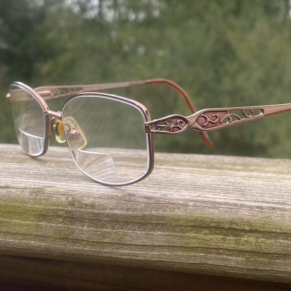 Marchon Tres Jolie glasses frames Toffee 55[]17 135